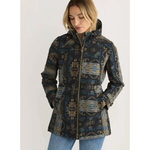 Pendleton Women's Sequoia Ripstop Parka Jacket Water Resistant Sz XS